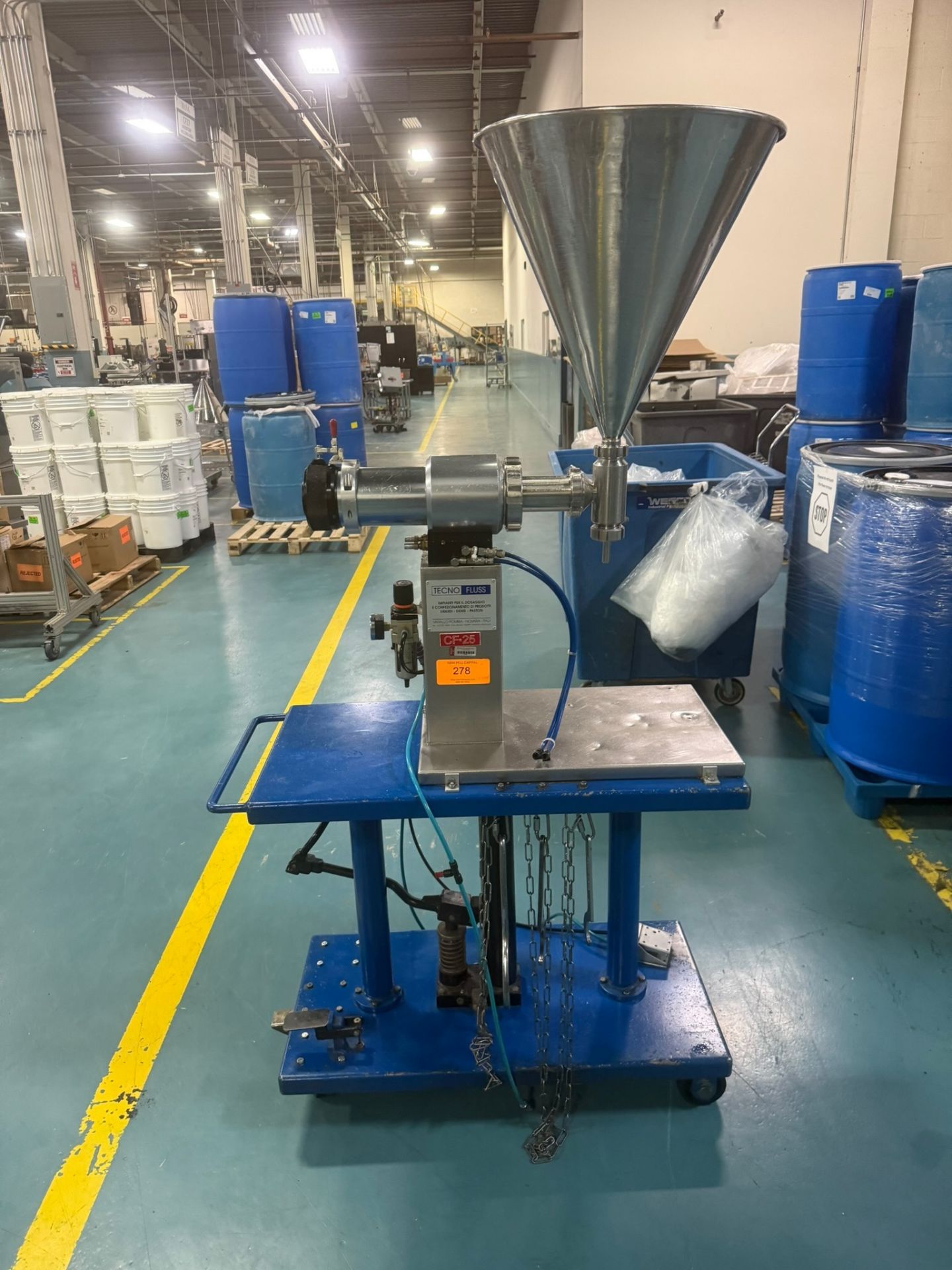 Tecno Fluss Model VM300 Semi Automatic Volumetric Dosing/Filling ...