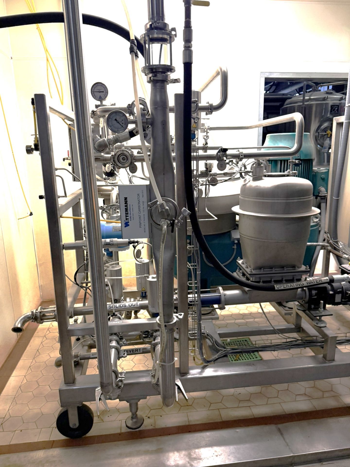 Wittemann Model 2" Horizontal Pinpoint Carbonator, S#94528 (Site Tag: 38) | Rig Fee $150