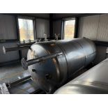 Ripley Stainless 30 BBL Stainless Steel CIP Tank, Single Wall, Dish Bottom, 4 Stain | Rig Fee $500