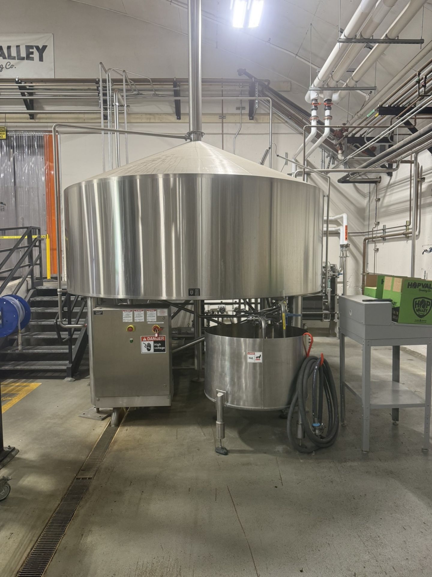 2012 JV Northwest and Konig 60 BBL Stainless Steel 5 Vessel Brewhouse- JV North Wes | Rig Fee $26400 - Image 3 of 52