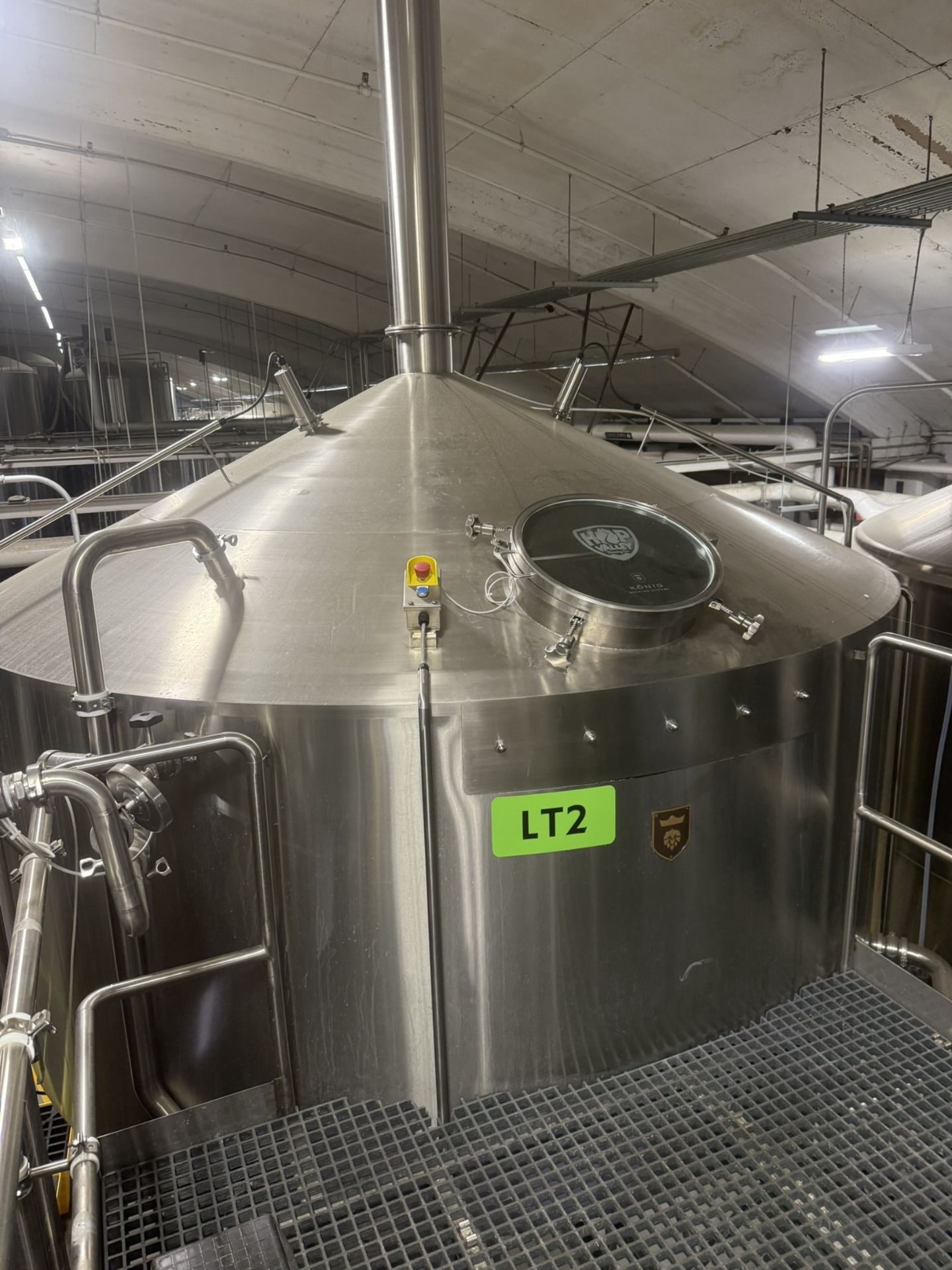 2012 JV Northwest and Konig 60 BBL Stainless Steel 5 Vessel Brewhouse- JV North Wes | Rig Fee $26400 - Image 9 of 52