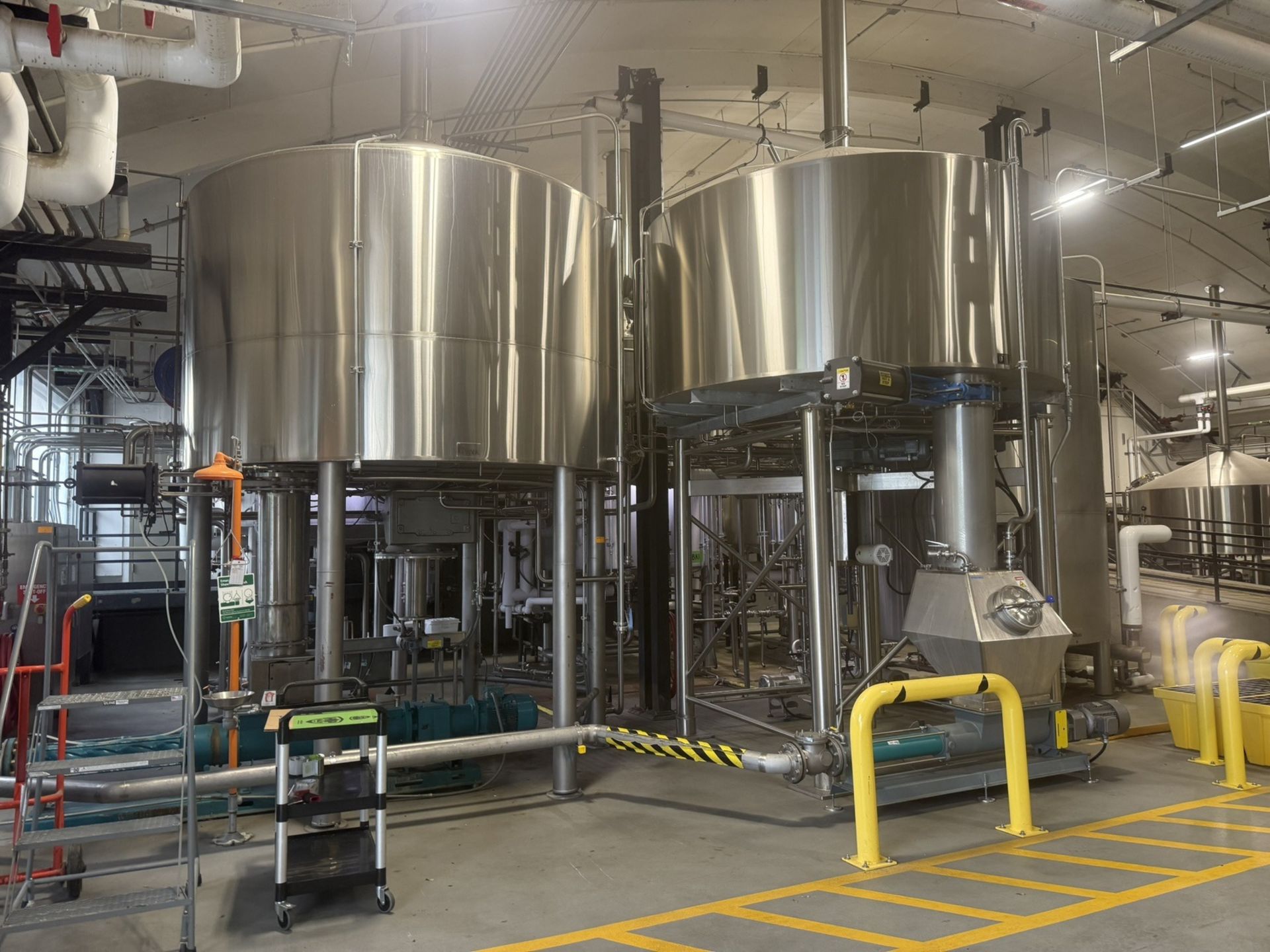 2012 JV Northwest and Konig 60 BBL Stainless Steel 5 Vessel Brewhouse- JV North Wes | Rig Fee $26400