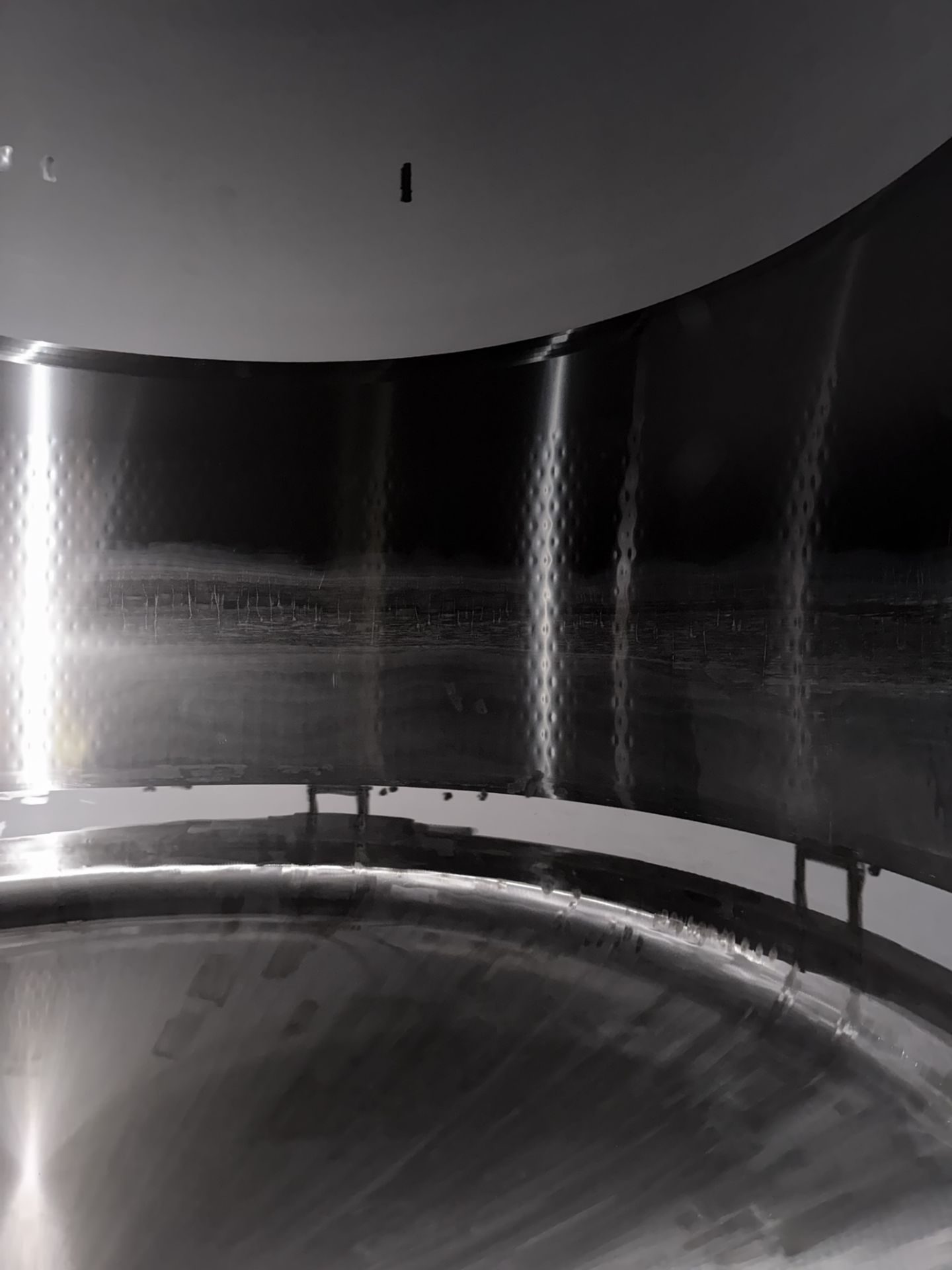 Mueller 250 BBL Stainless Steel Brite Tank (7,800 Gal), Glycol Jacketed, Dish Botto | Rig Fee $3500 - Image 6 of 9