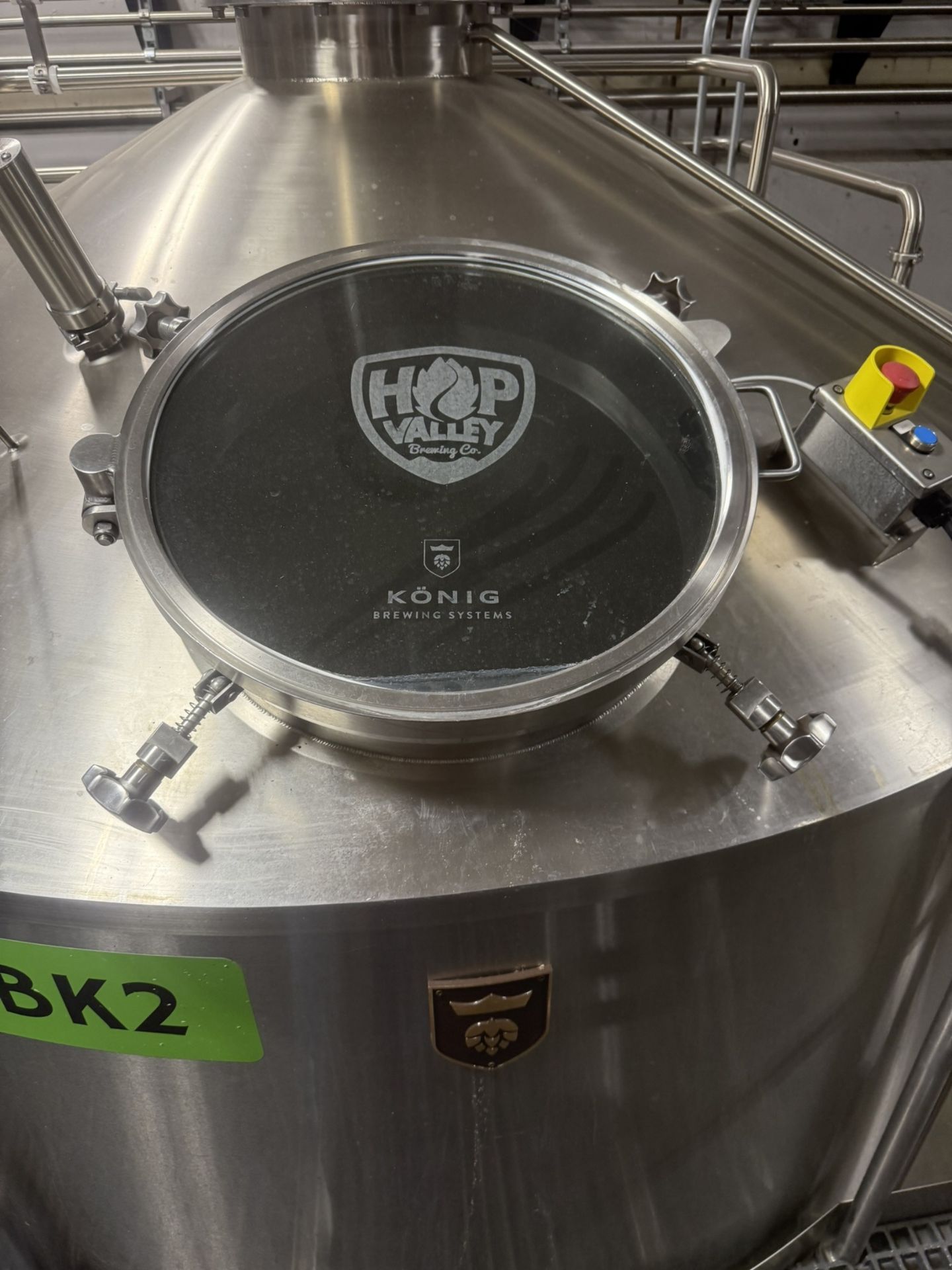 2012 JV Northwest and Konig 60 BBL Stainless Steel 5 Vessel Brewhouse- JV North Wes | Rig Fee $26400 - Image 25 of 52