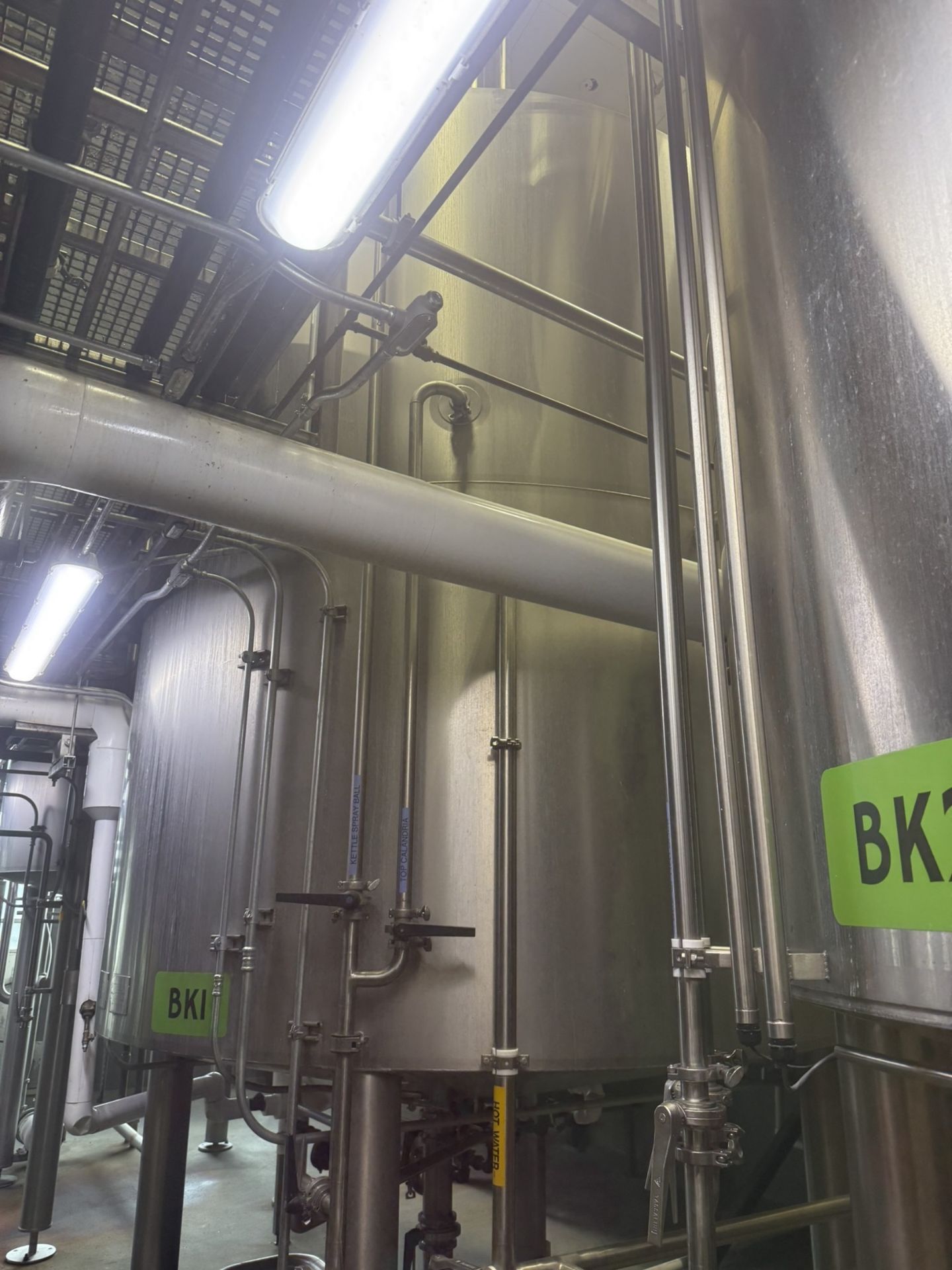 2012 JV Northwest and Konig 60 BBL Stainless Steel 5 Vessel Brewhouse- JV North Wes | Rig Fee $26400 - Image 21 of 52