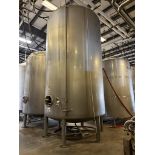 Mueller 250 BBL Stainless Steel Brite Tank (7,800 Gal), Glycol Jacketed, Dish Botto | Rig Fee $3500