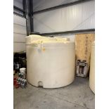 Poly Processing Company 1,500 Gallon (Approx) Polyethylene Chemical Storage Tank, F | Rig Fee $500