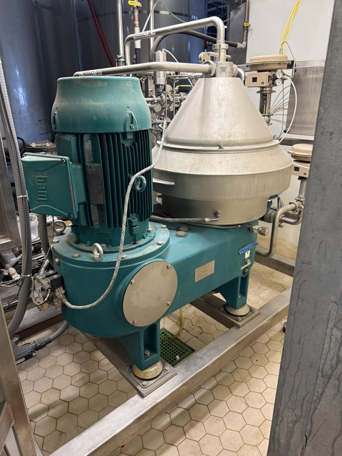 2013 GEA Westfalia Model GSC60-06-077 Centrifuge, 30 KW, 1780 RPM, 480 V, S#9065-84 | Rig Fee $650 S