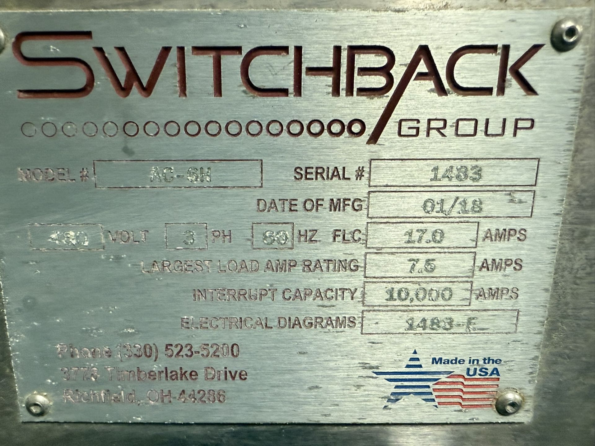 2018 Switchback Model AC-6H Brewpack 500 Continuous Motion Horizontal Cartoner, Inc | Rig Fee $3500 - Image 15 of 15