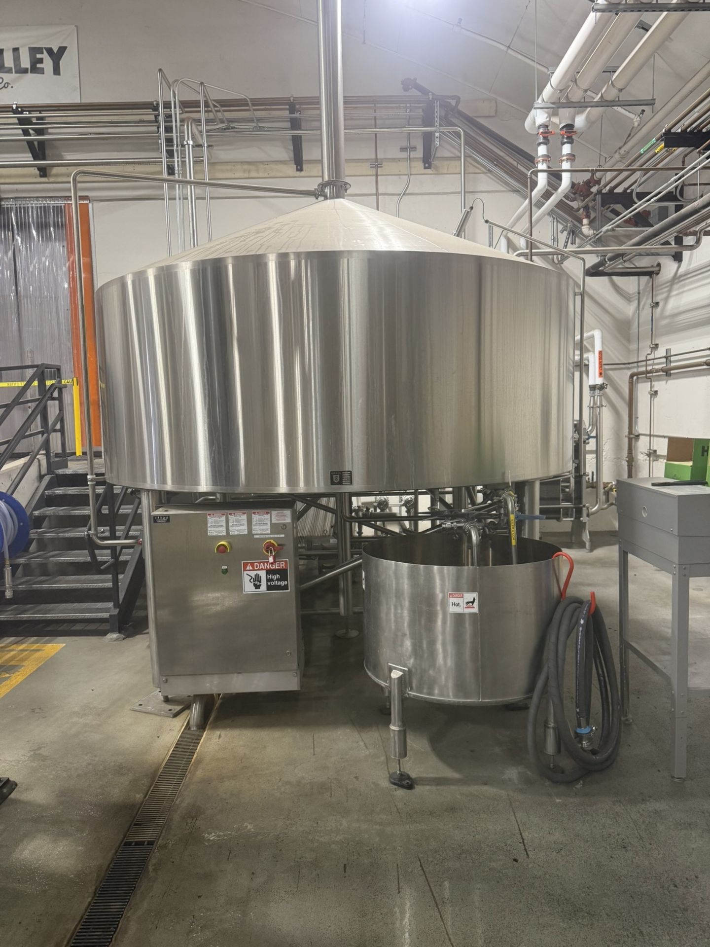2012 JV Northwest and Konig 60 BBL Stainless Steel 5 Vessel Brewhouse- JV North Wes | Rig Fee $26400 - Image 27 of 52