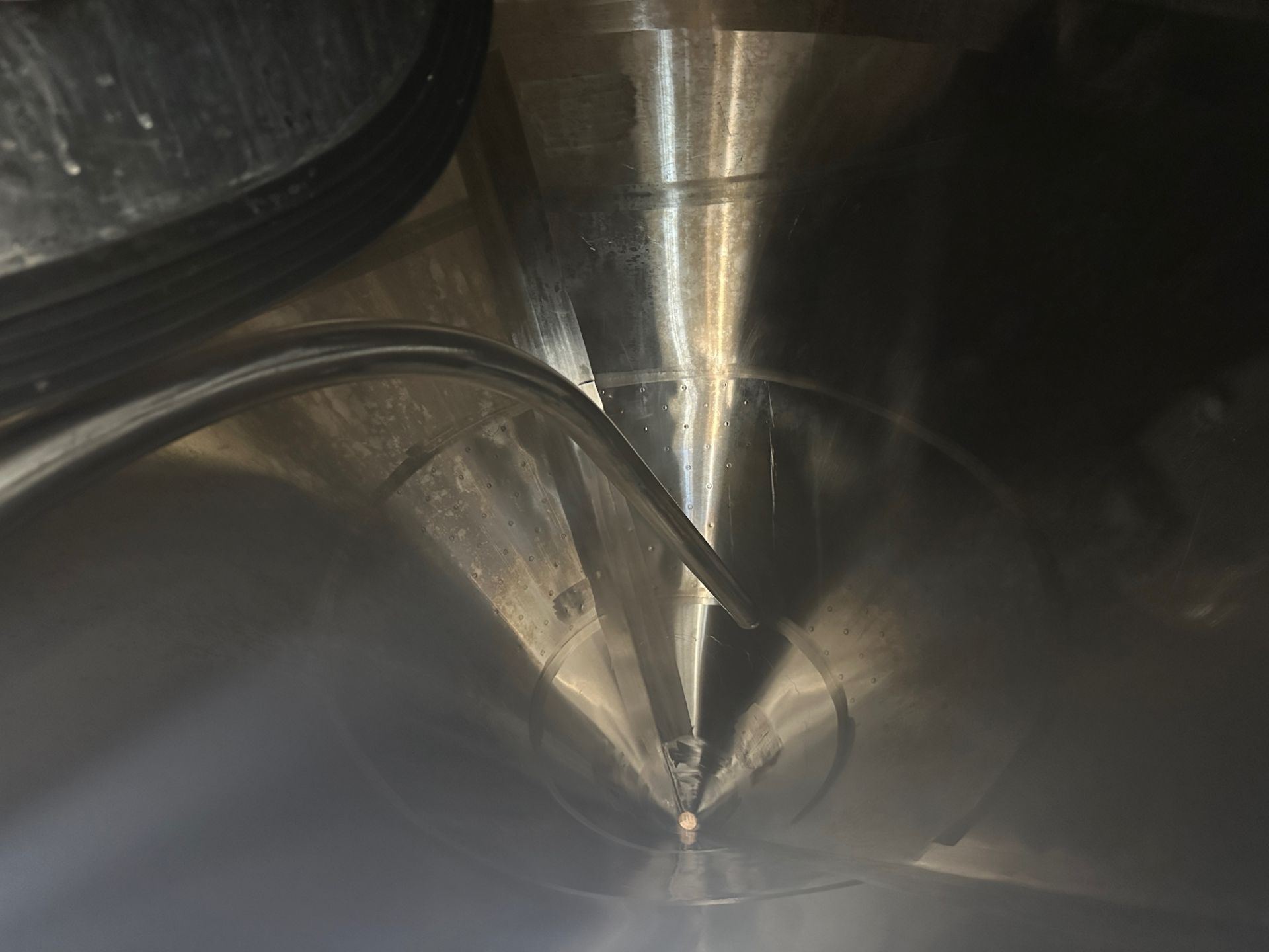 JVNW 40 BBL Stainless Steel Fermentation Tank - Cone Bottom, Glycol Jacket | Rig Fee $1200 - Image 3 of 5