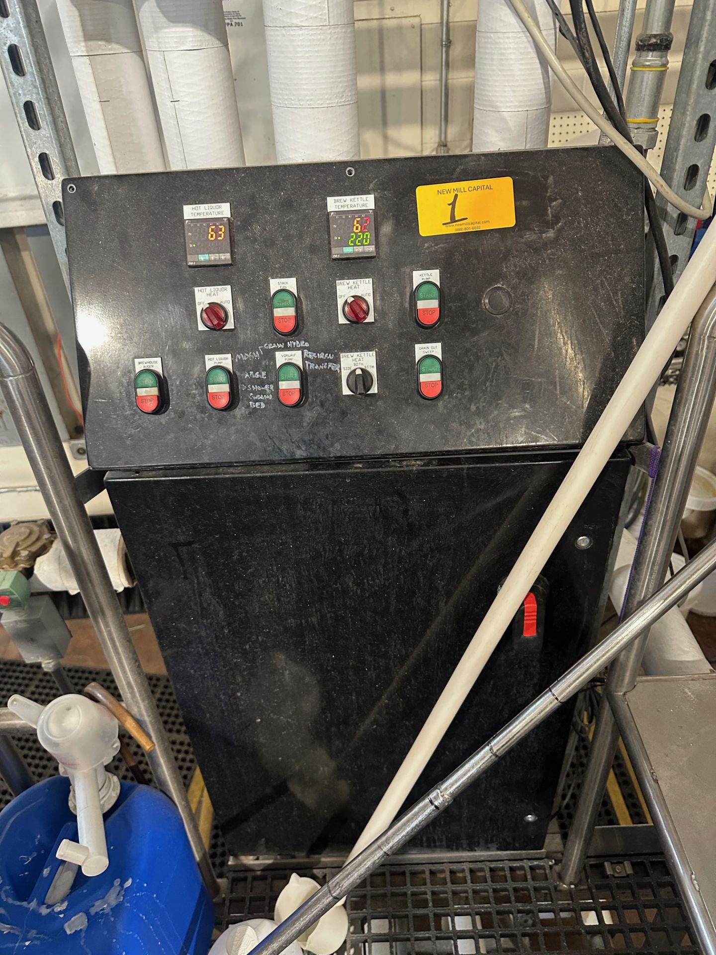 JVNW 2-Vessel 20 BBL Stainless Steel Brewhouse & 55 BBL Hot Liquor Tank - | Rig Fee $6500 - Image 11 of 27