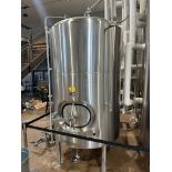 JVNW 20 BBL Stainless Steel Brite Tank - Dish Bottom, Gycol Jacketed, Mand | Rig Fee $1000