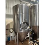 JVNW 20 BBL Stainless Steel Fermentation Tank - Cone Bottom, Glycol Jacket | Rig Fee $1000