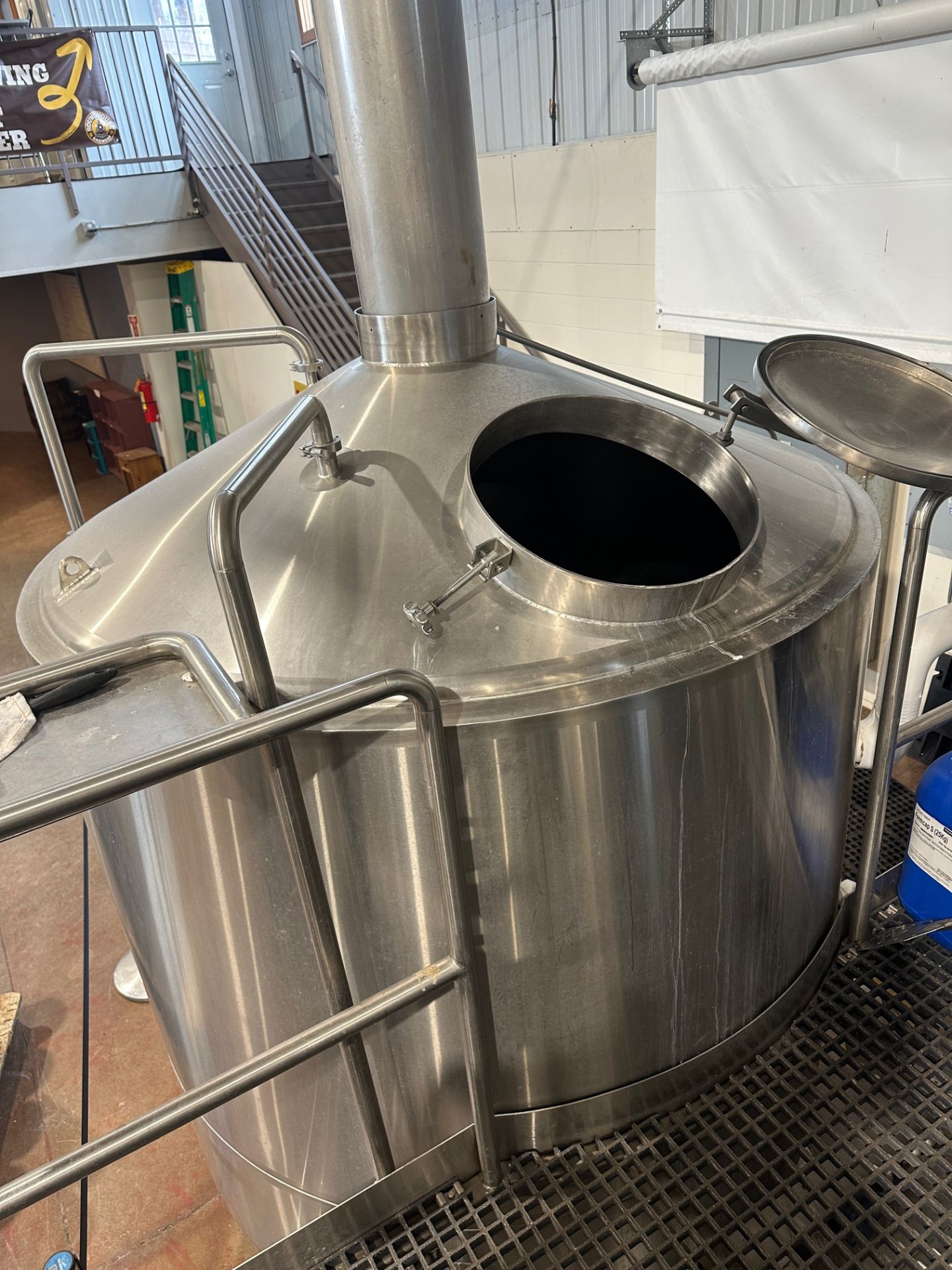JVNW 2-Vessel 20 BBL Stainless Steel Brewhouse & 55 BBL Hot Liquor Tank - | Rig Fee $6500 - Image 9 of 27