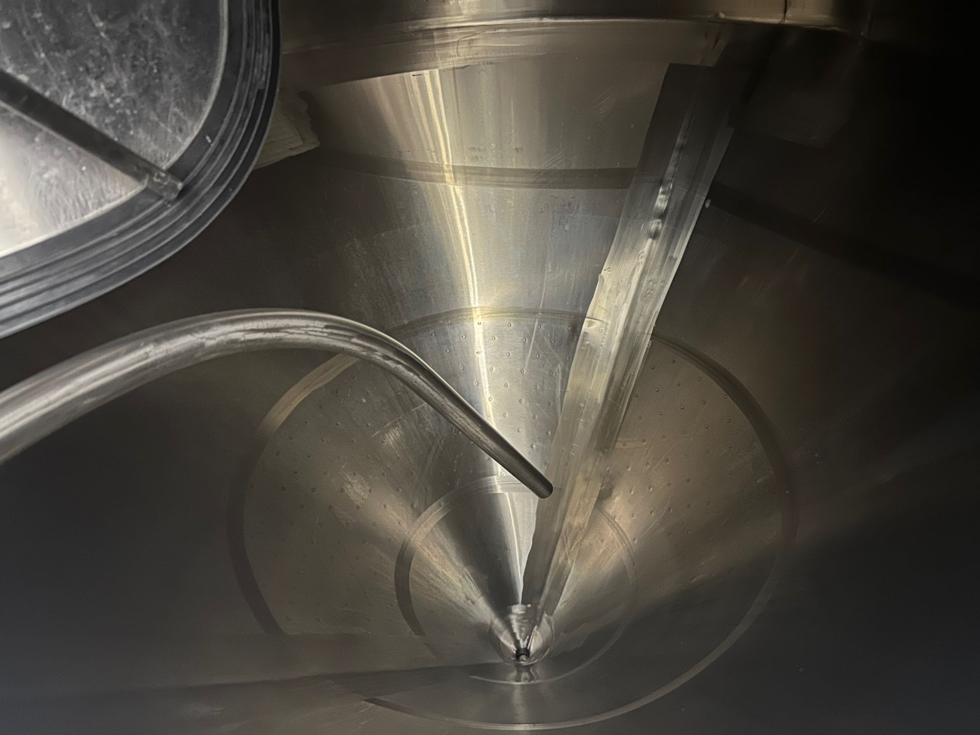 JVNW 40 BBL Stainless Steel Fermentation Tank - Cone Bottom, Glycol Jacket | Rig Fee $1200 - Image 3 of 5