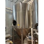 JVNW 40 BBL Stainless Steel Fermentation Tank - Cone Bottom, Glycol Jacket | Rig Fee $1200