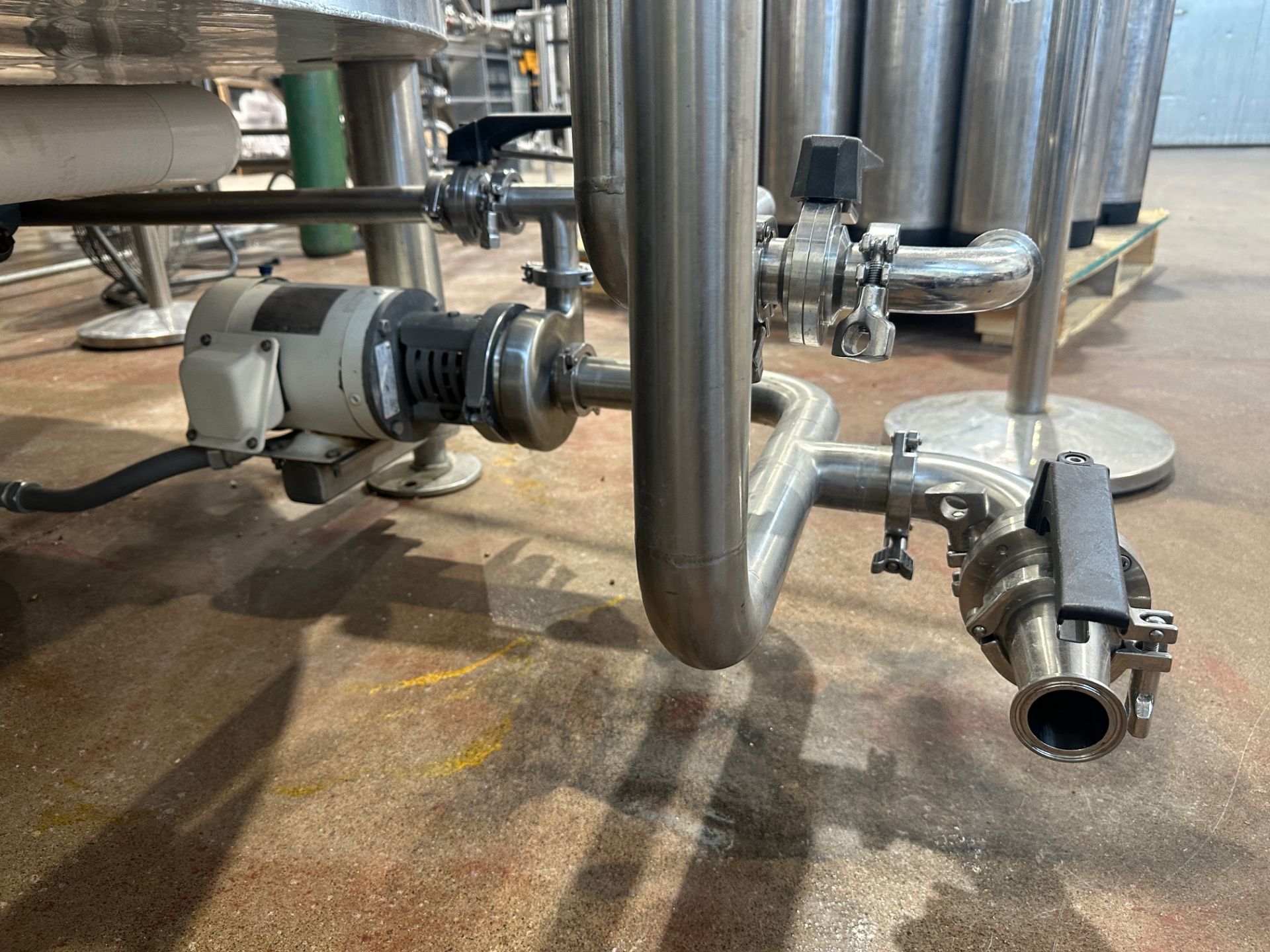 JVNW 2-Vessel 20 BBL Stainless Steel Brewhouse & 55 BBL Hot Liquor Tank - | Rig Fee $6500 - Image 16 of 27