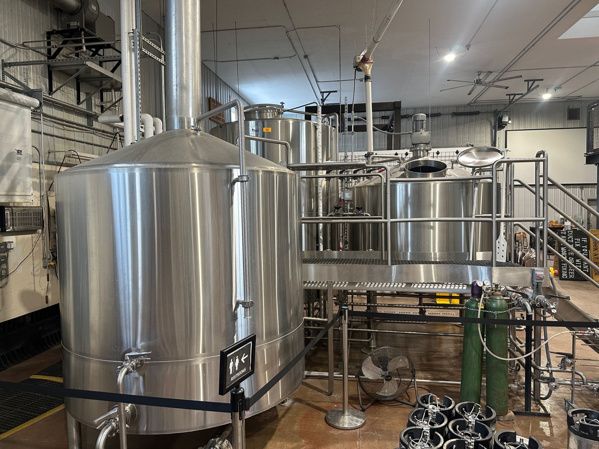 JVNW 2-Vessel 20 BBL Stainless Steel Brewhouse & 55 BBL Hot Liquor Tank - | Rig Fee $6500 - Image 2 of 27