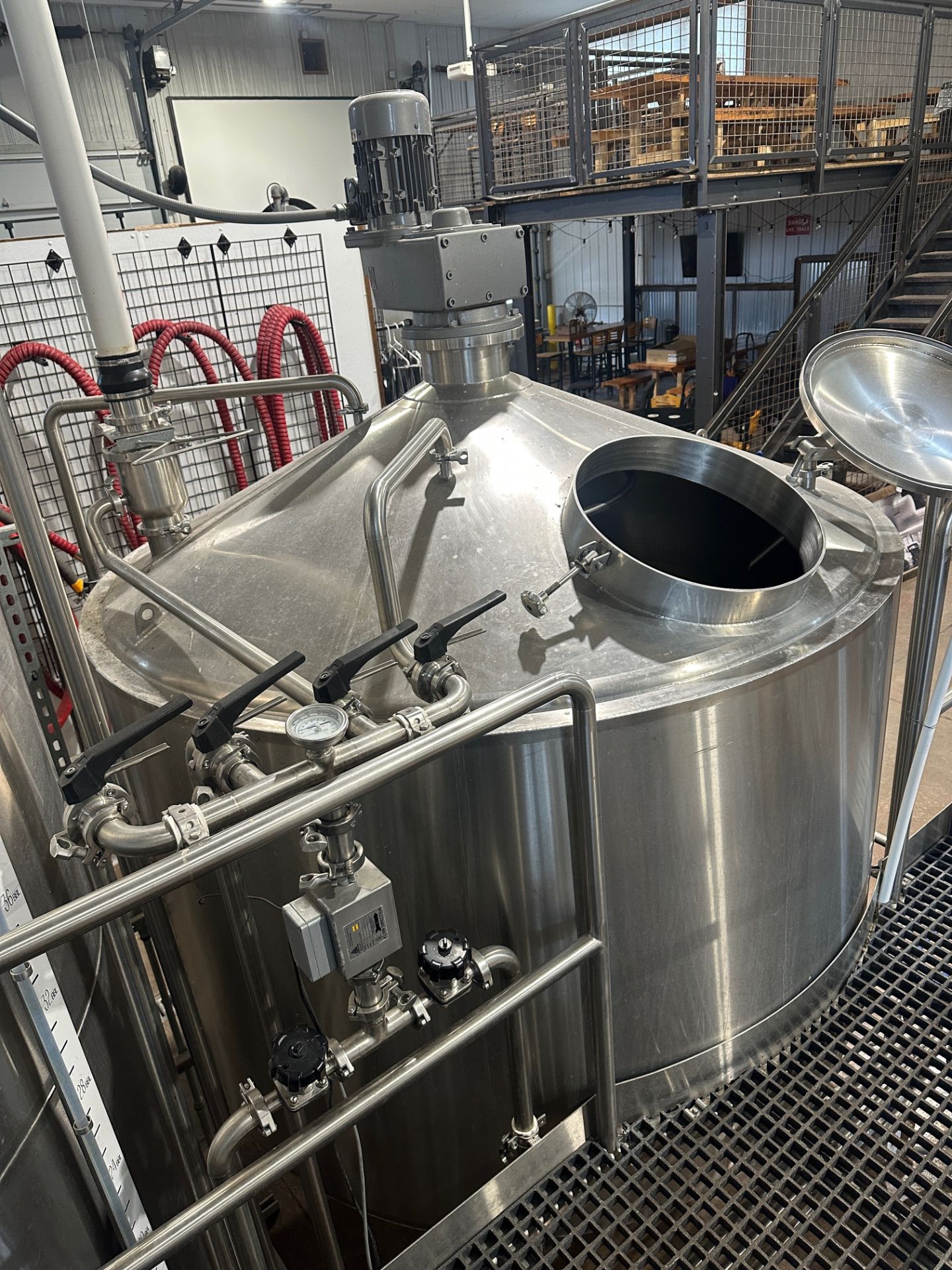 JVNW 2-Vessel 20 BBL Stainless Steel Brewhouse & 55 BBL Hot Liquor Tank - | Rig Fee $6500 - Image 6 of 27