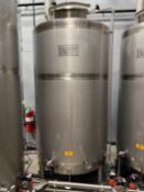 2016 Bavarian 20 hL Single Walled Stainless Steel Storage Tank, Dish Botttom | Rig Fee $890