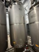 2016 Bavarian 35 hL Single Walled Stainless Steel Storage Tank, Dish Bottom | Rig Fee $1525