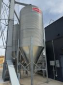 Chore Time Galvanized Grain Silo (Approx. 9'6" Diameter)