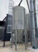 Chore Time Galvanized Grain Silo (Approx. 9'6" Diameter)
