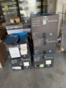 (New) Lot of (4) Cases of Clear Shrink Sleeves and (1) Case Black Shrink Sleeves | Rig Fee $75