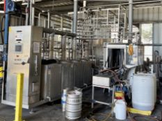 2017 Comac Automatic Keg Washer and Filling System, 4-Head Filler, washer Approx 21 | Rig Fee $7850