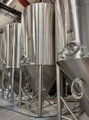 Metalcraft 120 BBL Stainless Steel Fermentation Tank (Approx 4,600 Gal Gross Cap), | Rig Fee $2750