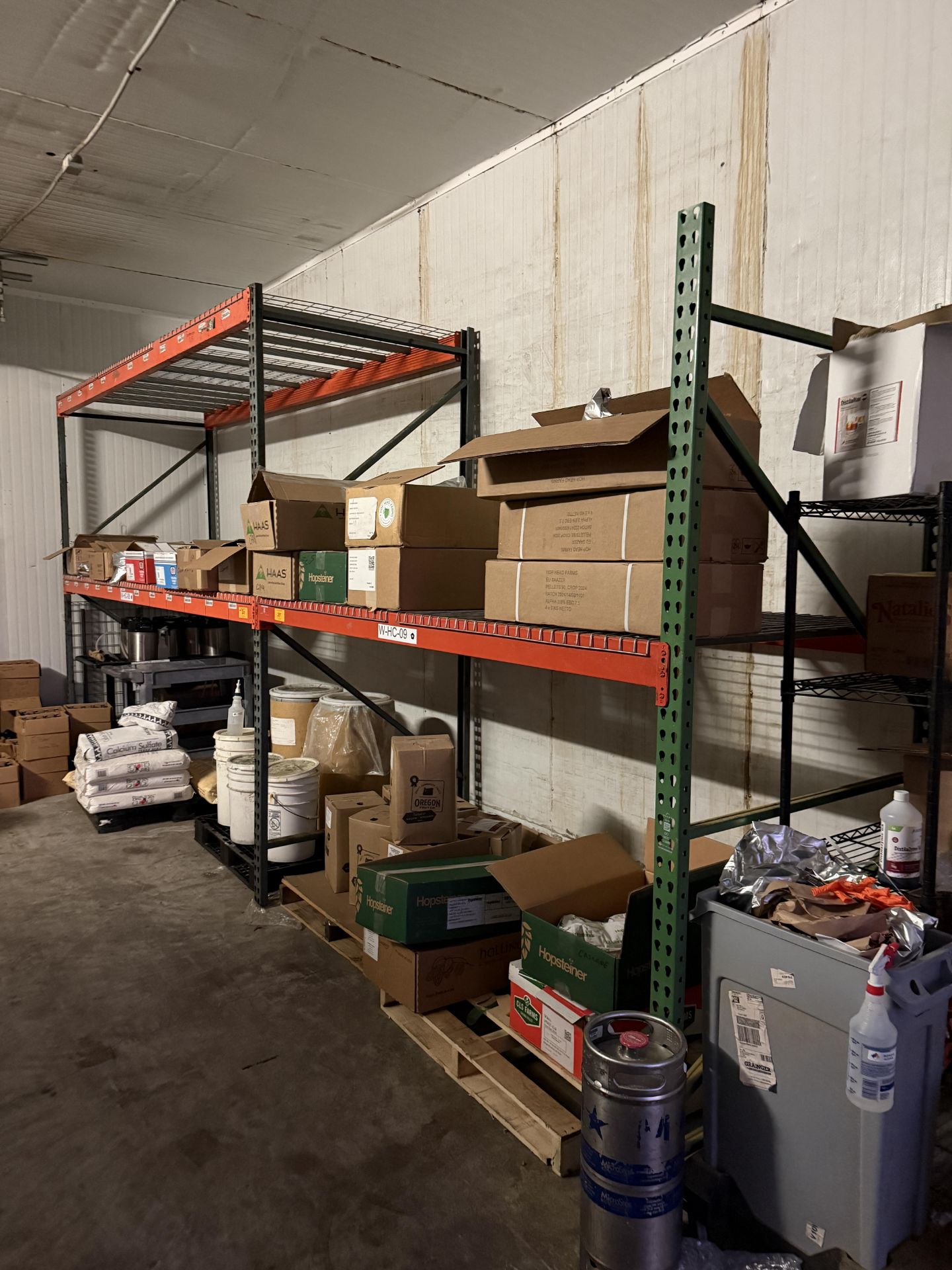 Pallet Racking- 2 Section, Section (QTY 1) Approx 102" L X 48" W X 8 ...