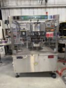 2017 BRB Globus Model MEGA ADE 633 CCW Automatic Rotary Labeling Machine, 6 Station | Rig Fee $1500