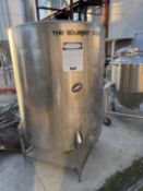 Stainless Steel Single Wall Storage Tank (Approx) 550 Gallons, Flat Bottom, Top Man | Rig Fee $325