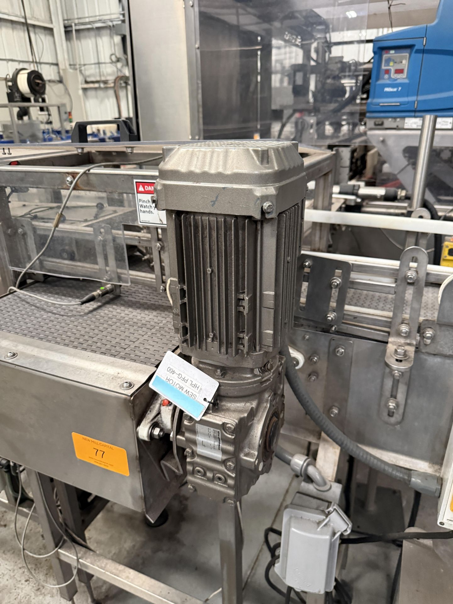 Stainless Steel Mass Conveyor- Infeed for Switchback TP-15 Tray Packer ...