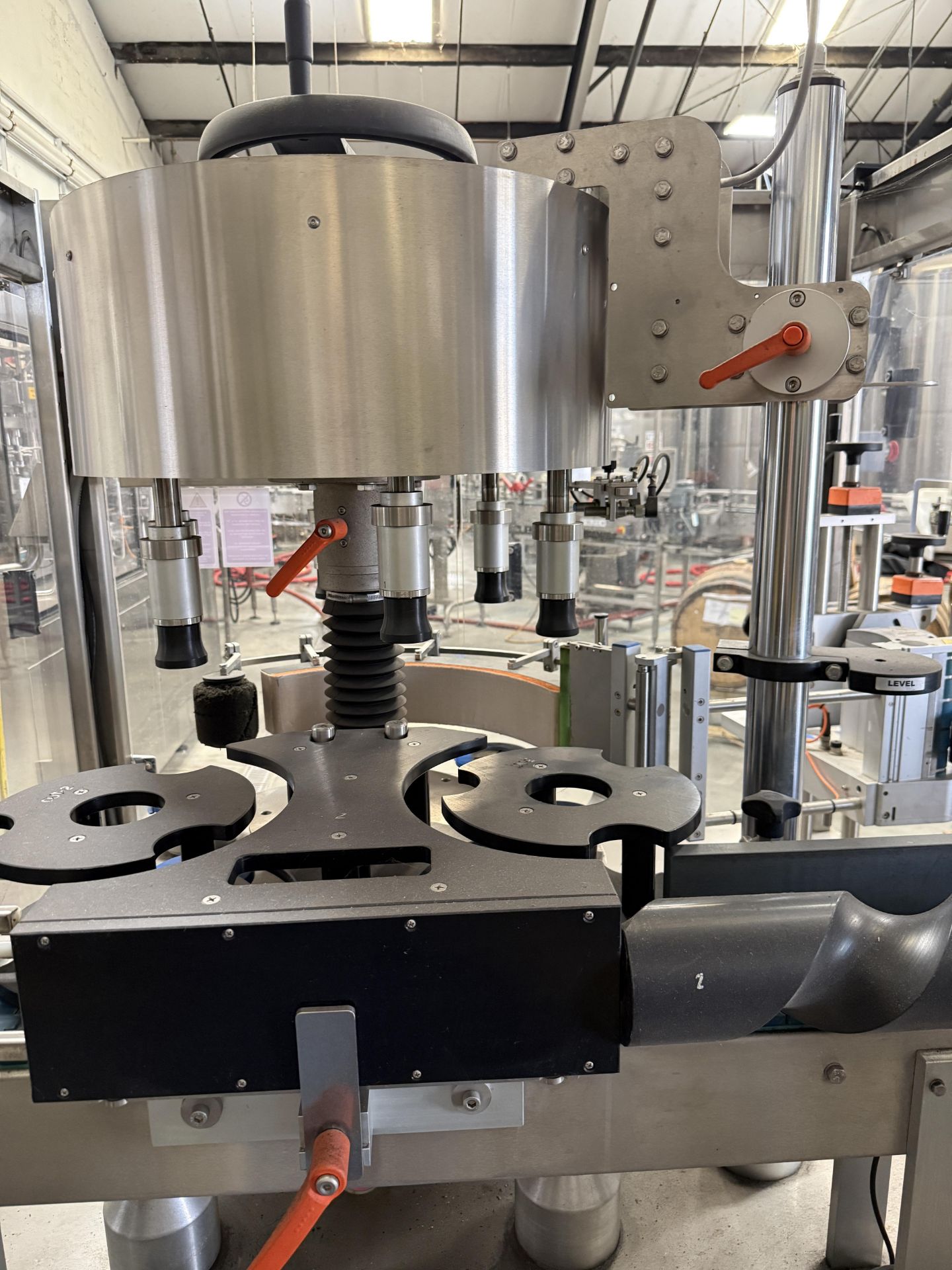 2017 BRB Globus Model MEGA ADE 633 CCW Automatic Rotary Labeling ...