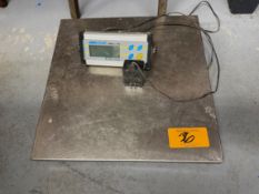Adam CPWplus-150 Platform Scale with 330LB Capacity (Approx. 19.5" x 19.5")