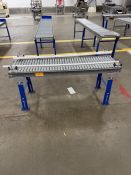 Mild Steel Gravity Conveyor-Approx 5' L X 15 1/2" Wide Roller- Rollers- Approx 1 1/2" Diameter, 1