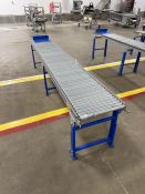 Mild Steel Gravity Conveyor-Approx 10' L X 17 1/2" Wide Roller- Rollers- Approx 1 1/2" Diameter, 1