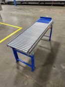 Mild Steel Gravity Conveyor-Approx 5' L X 17 1/2" Wide Roller- Rollers- Approx 1 1/2" Diameter, 1