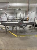 Bakery Equipment & controls Model TC-90-1 Mild Steel Right Hand 90 Degree Curve Conveyor, Drive- 3/4