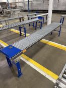 Mild Steel Gravity Conveyor-Approx 10' L X 15 1/2" Wide Roller- Rollers- Approx 1 1/2" Diameter, 1