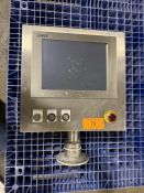 2017 Dynics Model FX15STUMDR Industrial 15 Inch Panel Mount Monitor with Stainless Steel