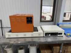 Belco Engineering Model STC 2014 Table Top Sealer and Heat Tunnel, Sealer Approx 19" L X 17" W,