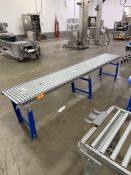Mild Steel Gravity Conveyor-Approx 10' L X 17 1/2" Wide Roller- Rollers- Approx 1 1/2" Diameter, 1