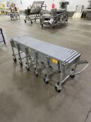 Nestaflex Model Roller 200 Stainless Steel Flexible Conveyor- Approx 18" Wide