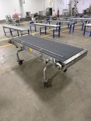 Kofab Model Accum Conveyor Stainless Steel Conveyor- Approx 7' L X 28" Wide Belt, Drive-1 or 3/4 HP,