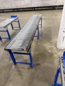 Mild Steel Gravity Conveyor-Approx 10' L X 17 1/2" Wide Roller- Rollers- Approx 1 1/2" Diameter, 1