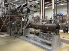 Wenger Model TX-144 Twin Screw Extruder (400 HP)- Overall Dims Approx 23' L X 6' W X 11' Tall- 400