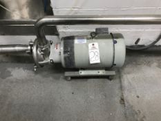 Fristam 7.5 HP Pump, Model F2x21501100027, 2" Inlet And Outlet
